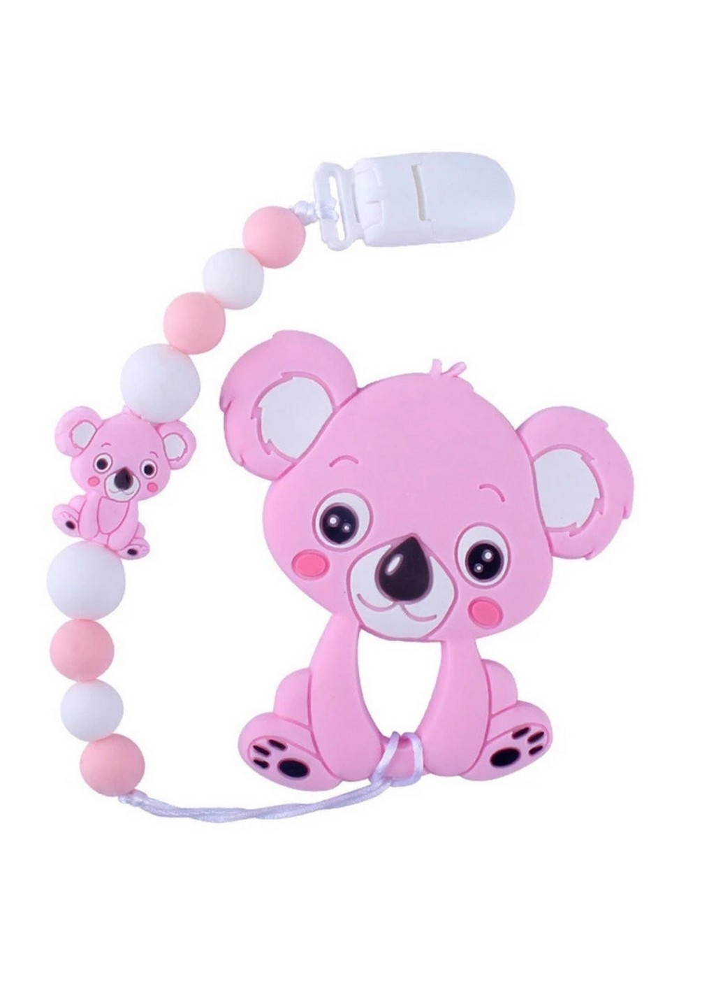 Прорезыватель Коала силиконовые бусы 26 см Bambi (257202144)