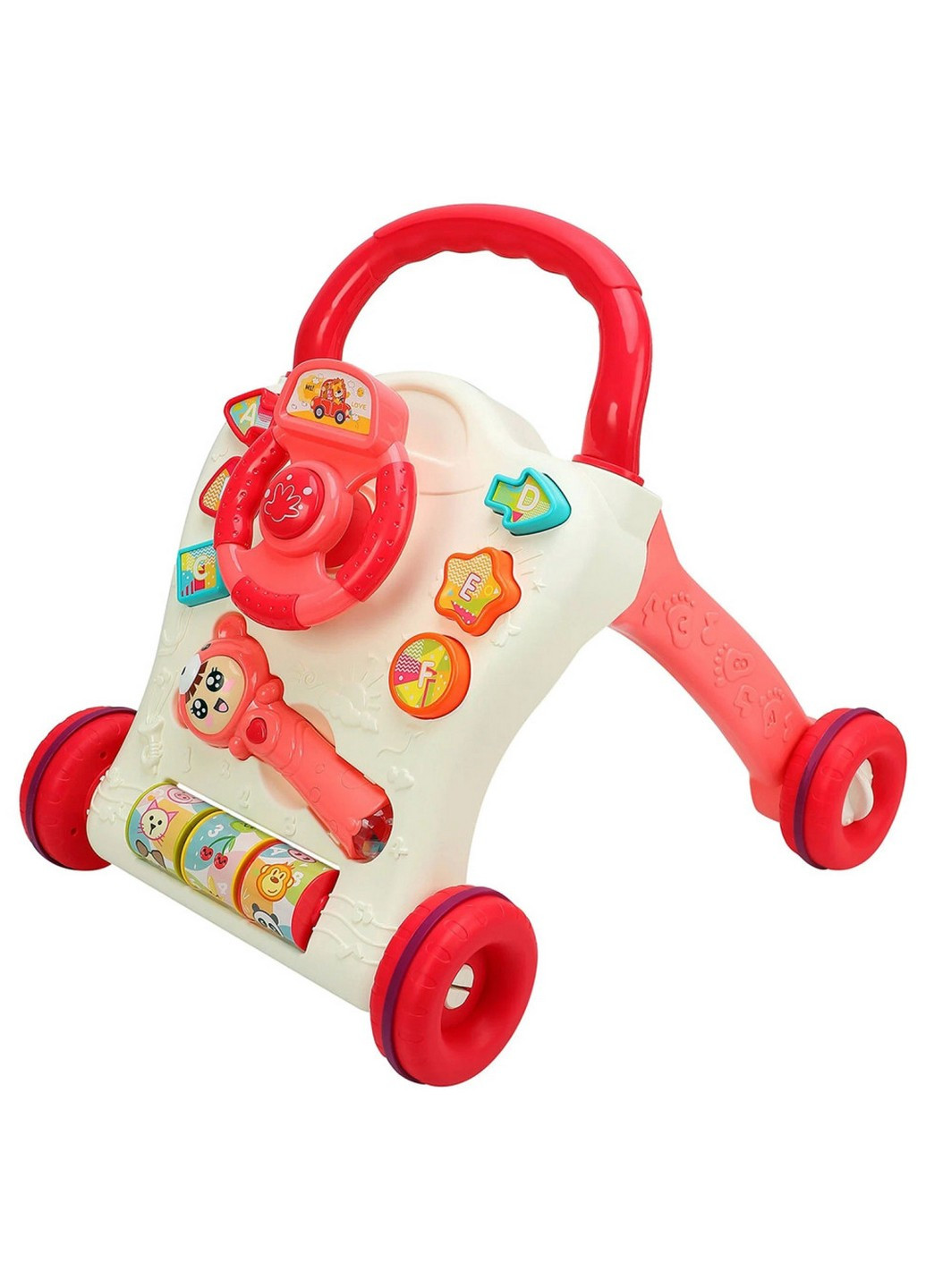 Детские ходунки-каталк с музыкой и светом 38х11х48 см Limo Toy (257202283)