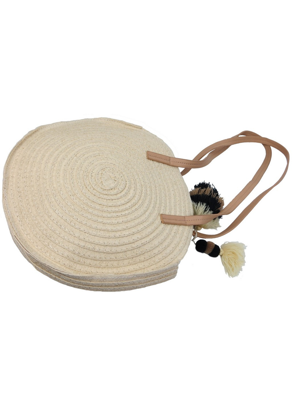 Экологическая соломенная плетенная сумка женская 30х30х6 см Esmara (257201521)