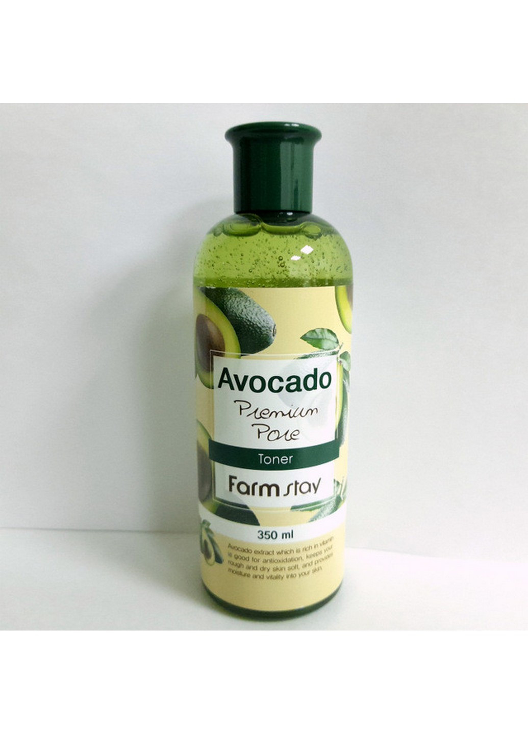 Зволожуючий тонер для обличчя з авокадо Avocado Premium Pore Toner 350 мл FarmStay (257202372)