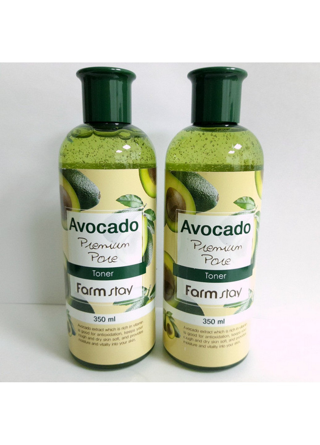 Тонер увлажняющий для лица с авокадо Avocado Premium Pore Toner 350 мл FarmStay (257202372)
