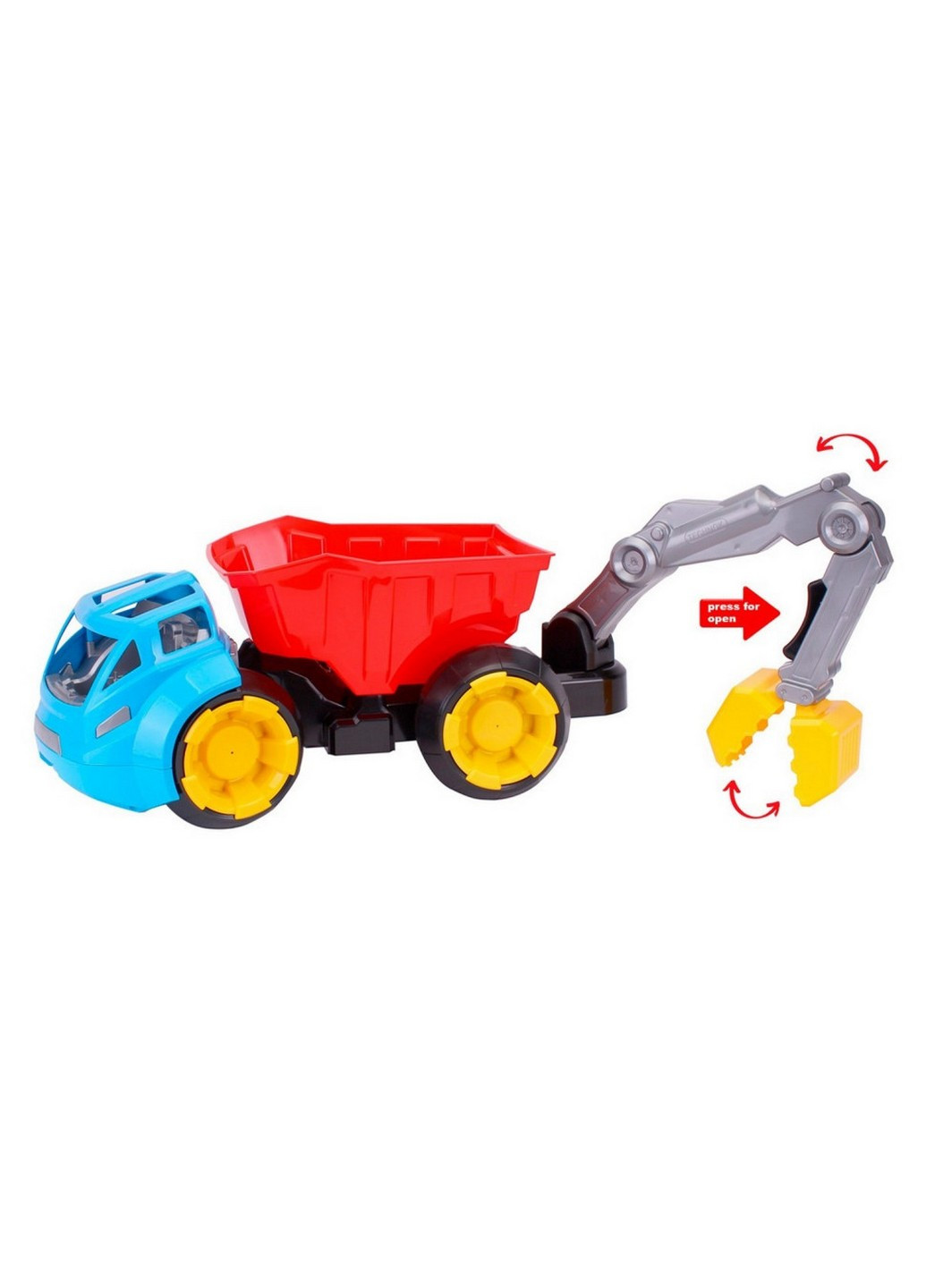 Игрушка детская "Самосвал" 47х27х25,5 см ТехноК (257201631)