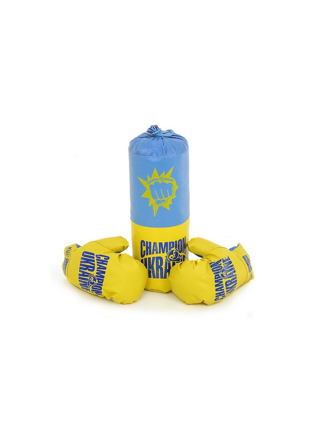 Дитячий боксерський набір Україна БОЛ. з рукавичками 55х20х24 см Danko Toys (257201699)