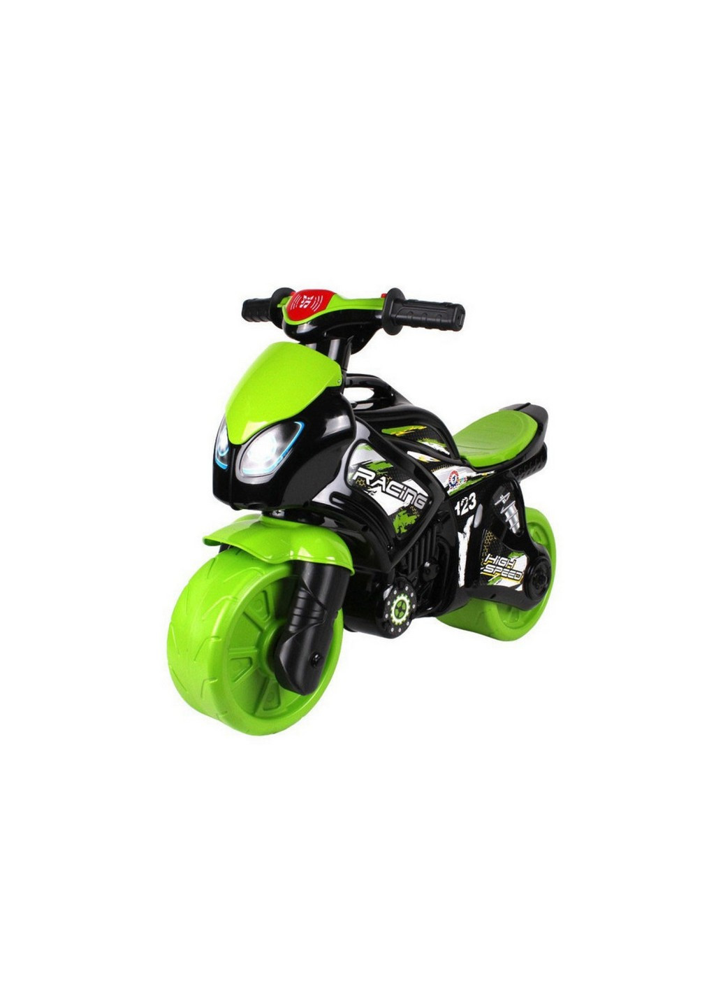 Біговел-каталка "Мотоцикл" музичний 70х30х48 см ТехноК (257201671)