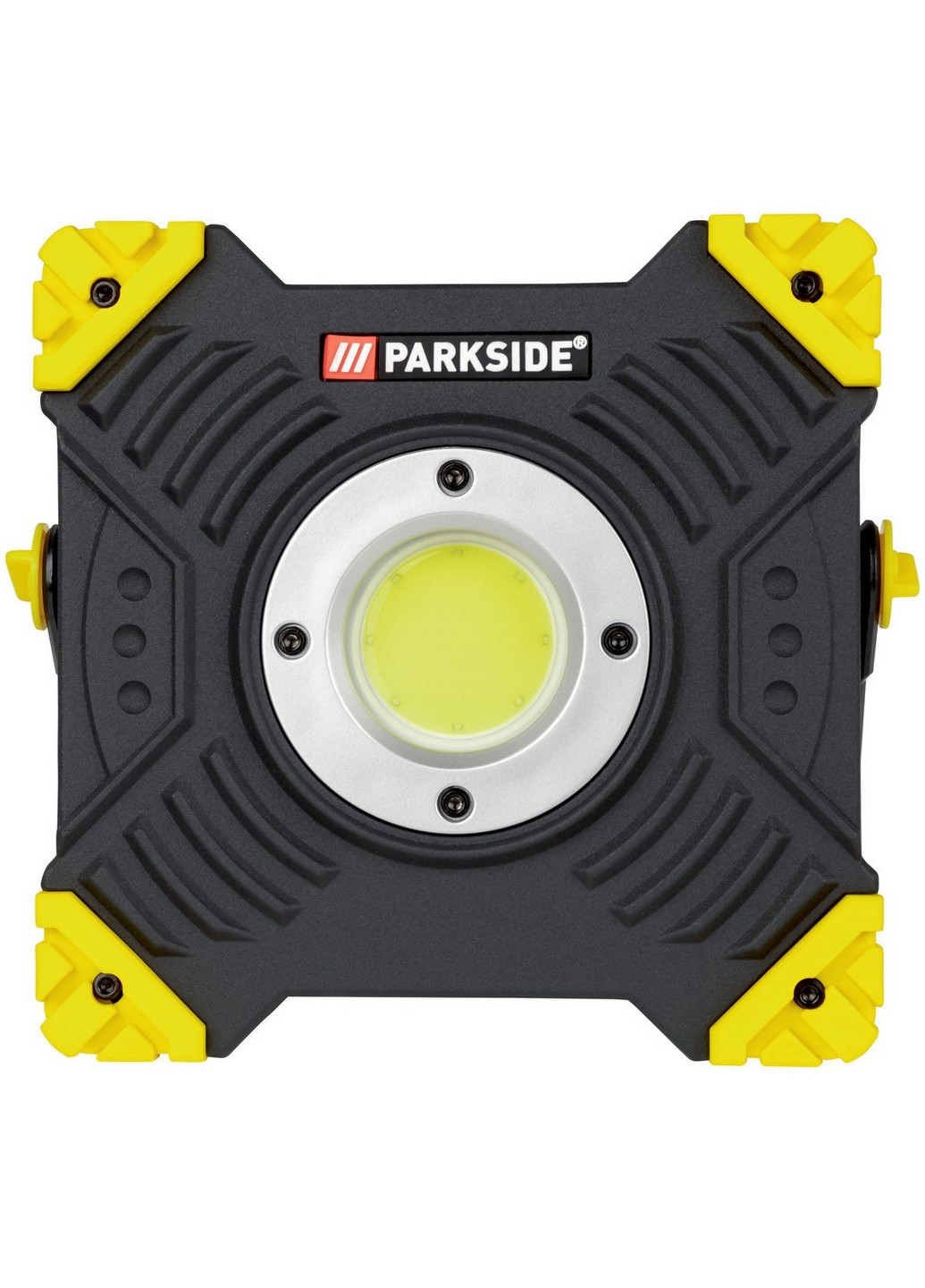 Лампа, ліхтар акумуляторна з вбудованим павербенком 3500 мАг 16,5 см Parkside (257201716)