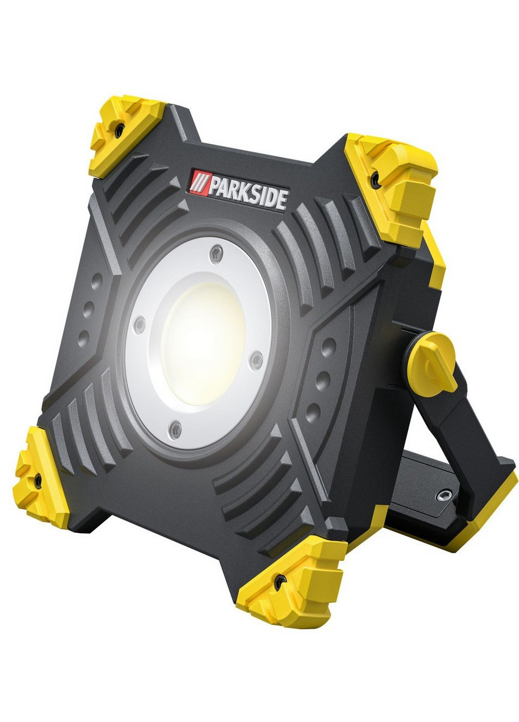 Лампа, ліхтар акумуляторна з вбудованим павербенком 3500 мАг 16,5 см Parkside (257201716)