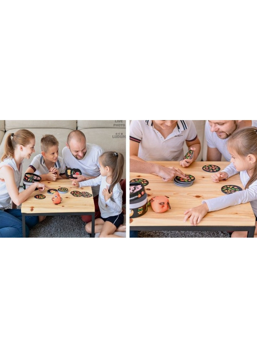 Настільна гра "Нахабний фрукт" російська мова 8,5х15,5х15,5 см Ludum (257201790)