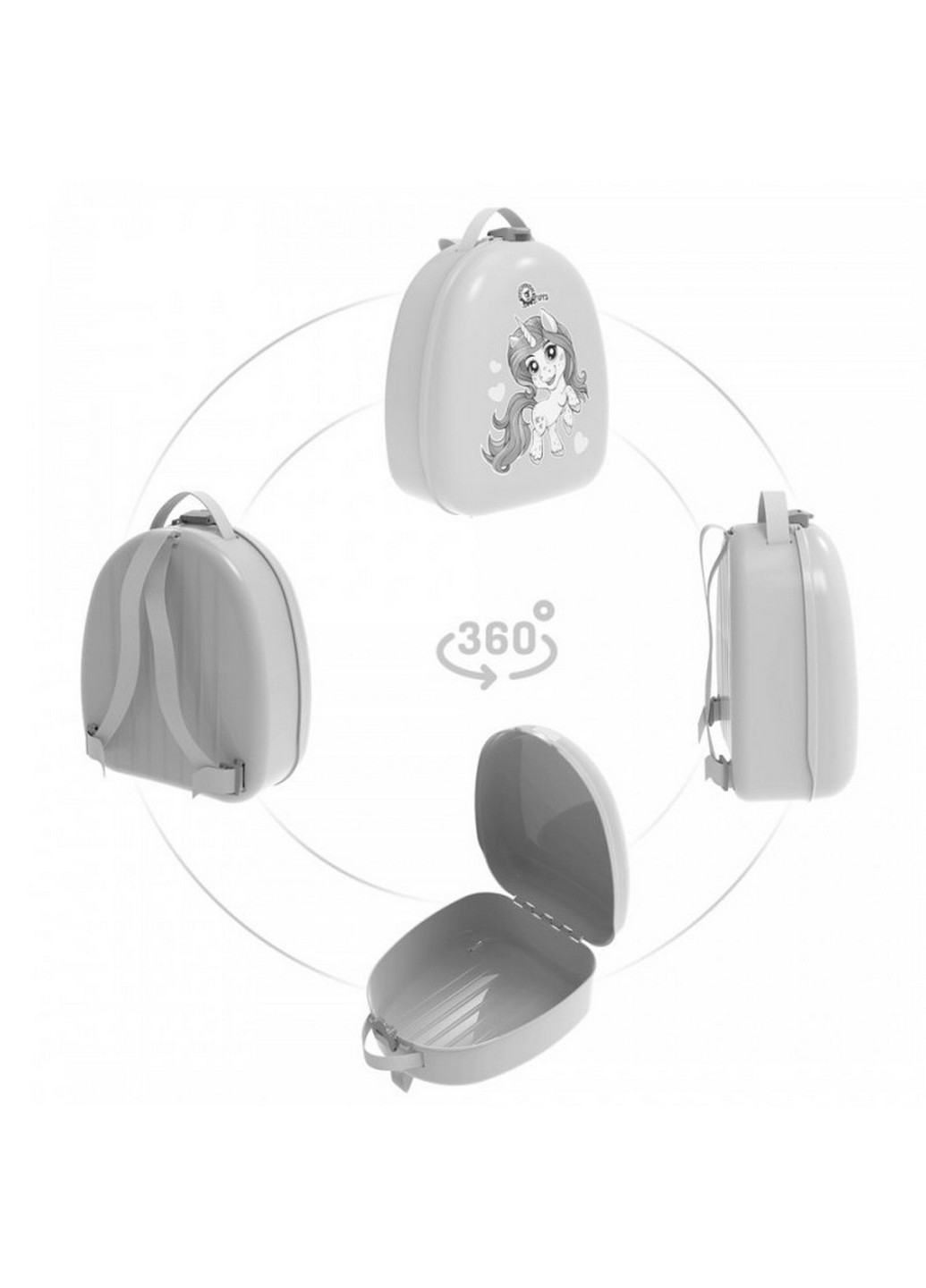 Дитячий косметичний набір у рюкзаку 13х26,5х21,5 см ТехноК (257201662)