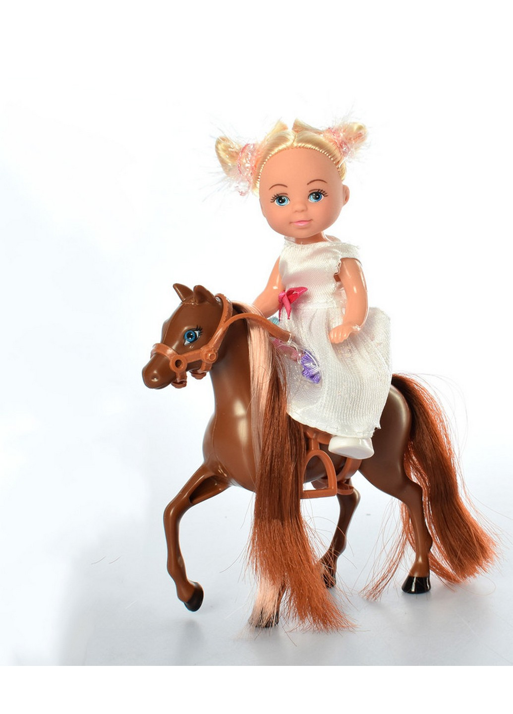 Кукла типа Барби малышка на пони 19х18х6 см Bambi (257202008)