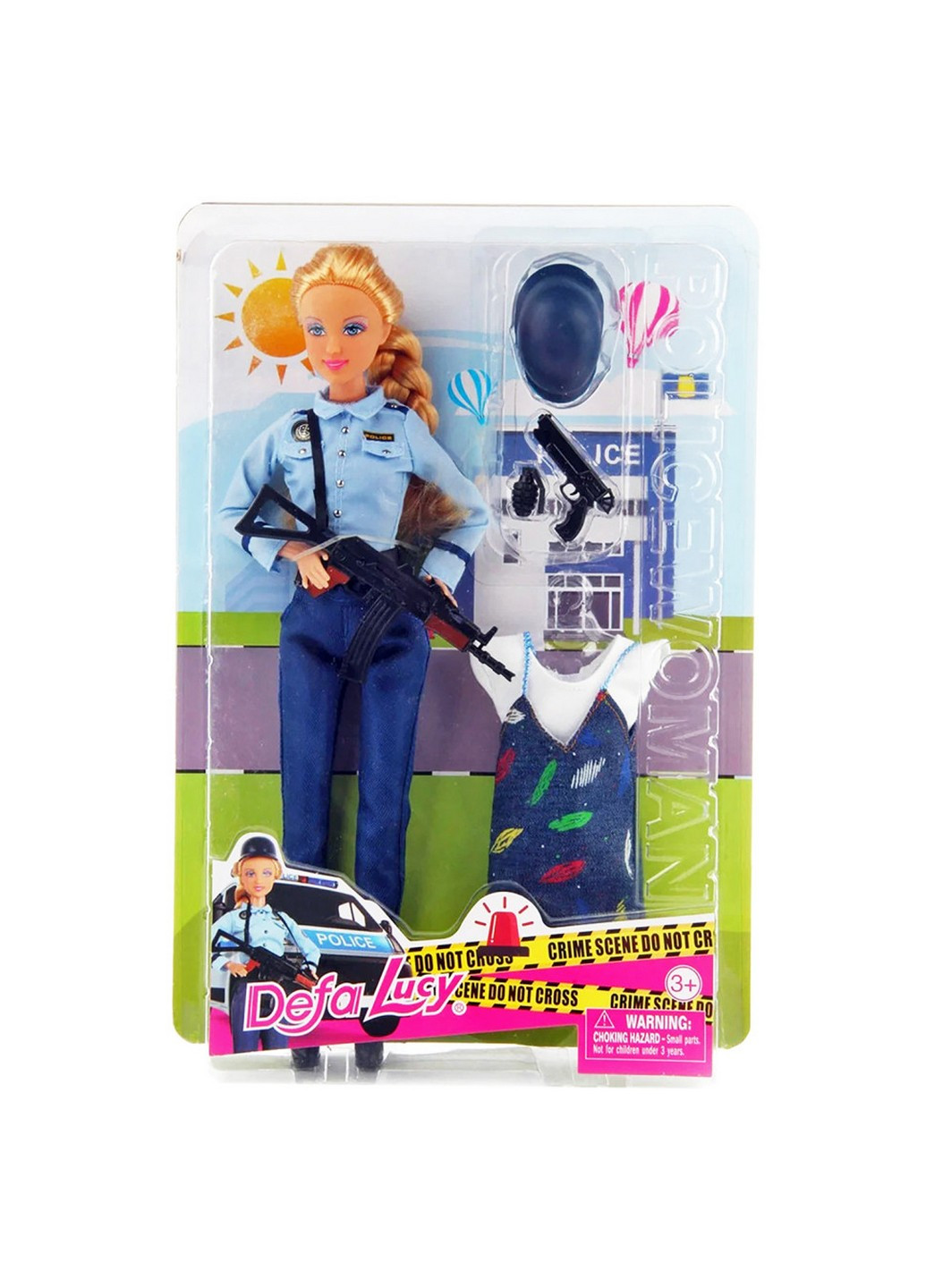 Кукла с нарядом, полиция, платье 29 см Bambi (257202141)