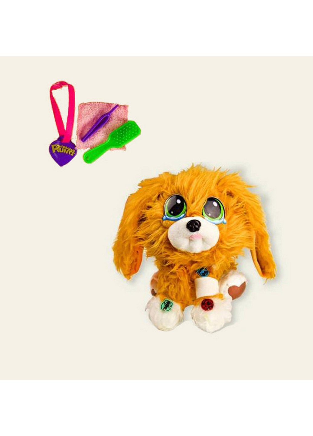 М'яка іграшка Собачка з аксесуарами 25 см Rescue Runts (257202425)