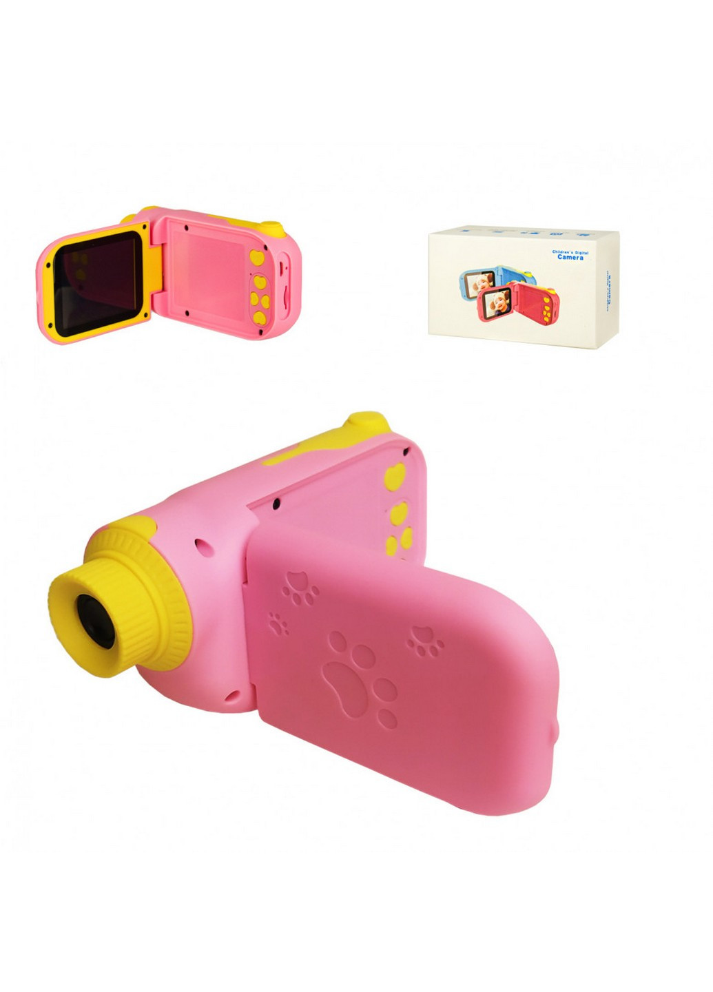 Дитяча цифрова відеокамера з картою пам'яті 13,5х8х5,5 см Metr+ (257201319)