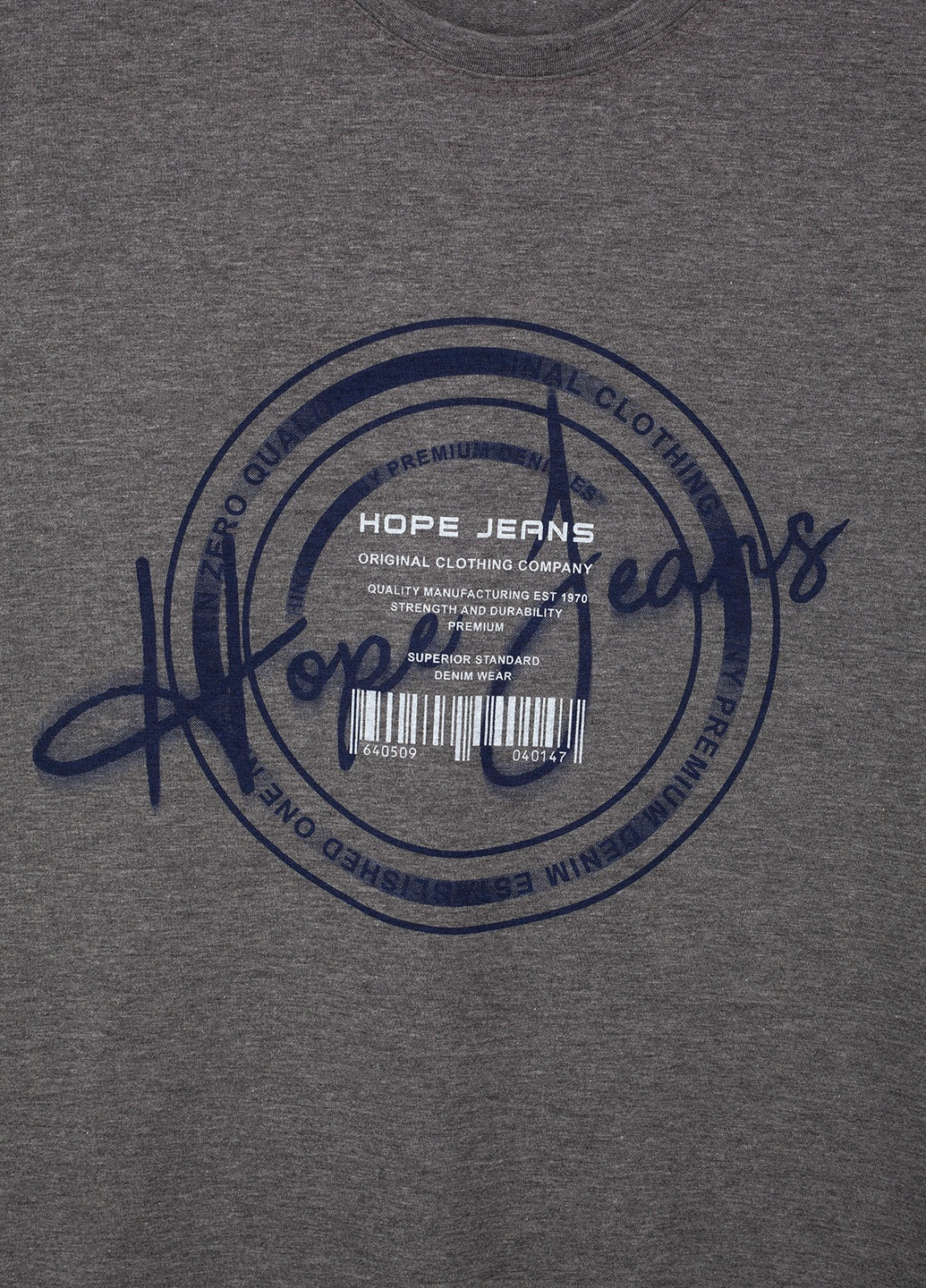 Темно-серая футболка Hope