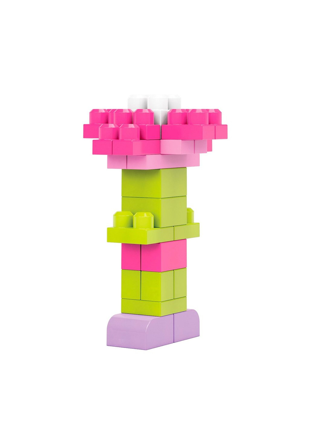 Конструктор розовый в мешке 80 деталей (DCH62) Mega Bloks (257223063)