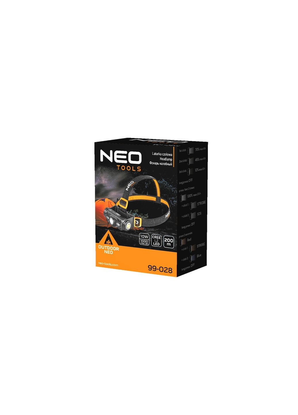 Фонарь 99-028 Neo Tools (257224802)
