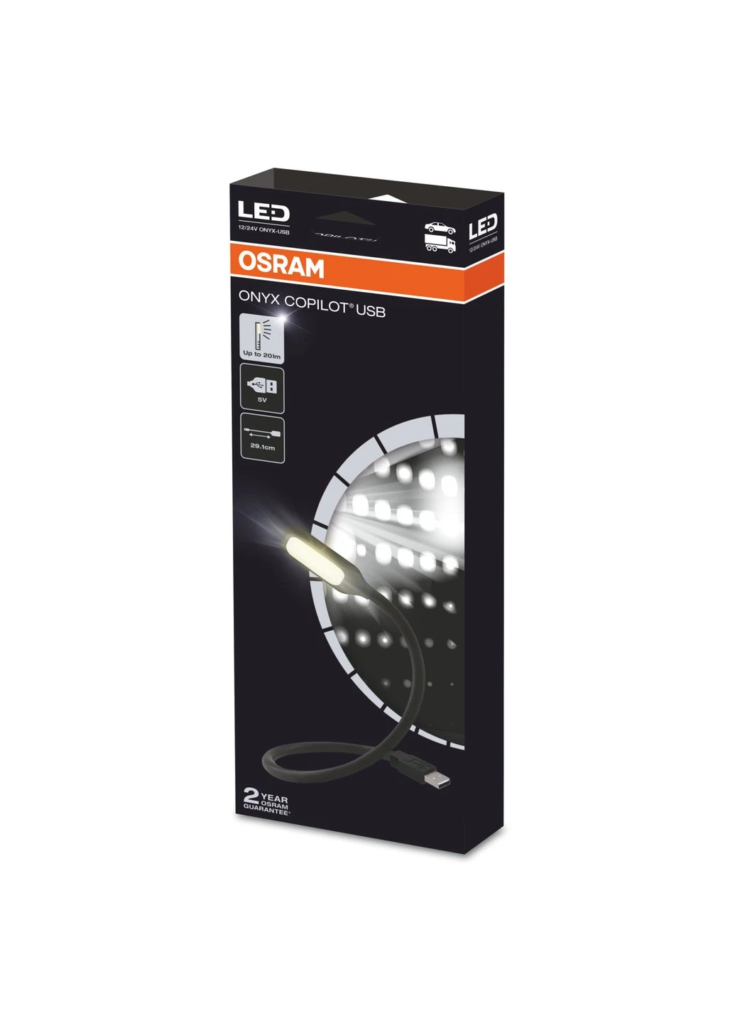 Фонарь ONYXCOPILOT USB Osram (257224414)