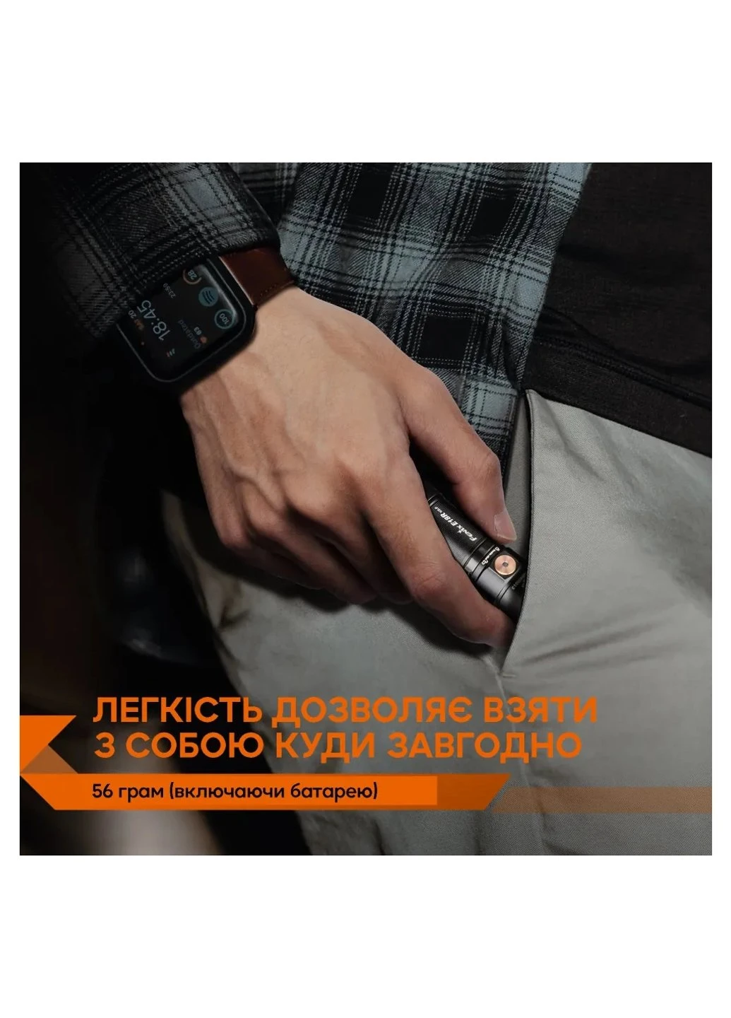 Фонарь E18R V2.0 (E18RV20) Fenix (257225071)
