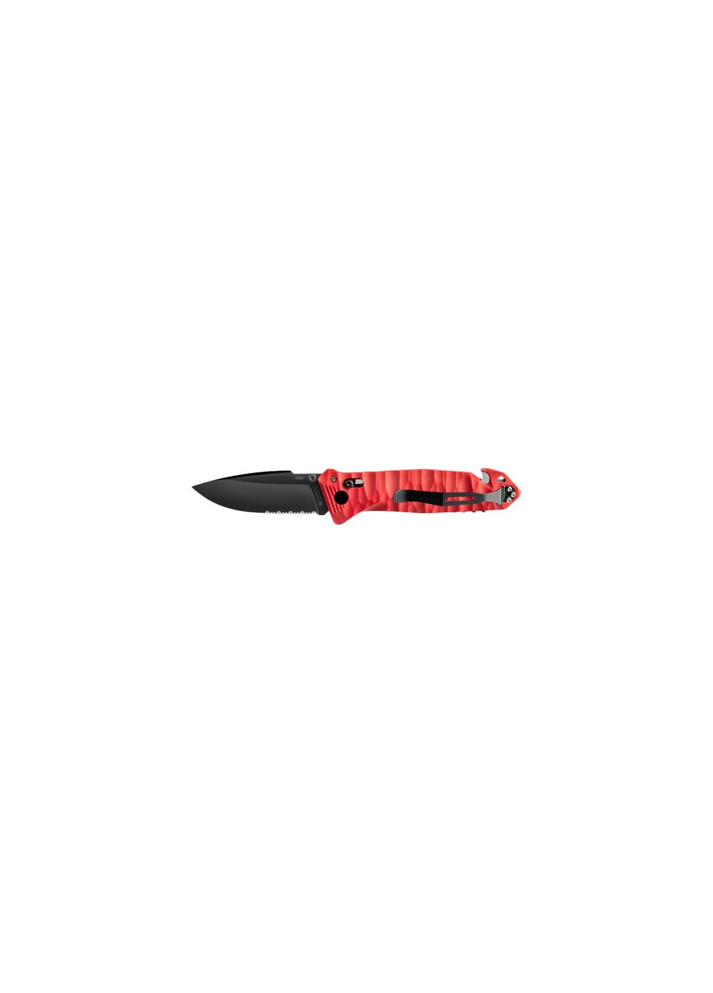 Нож Outdoor CAC Nitrox Serrator PA6 Red (11060115) Power (257256859)