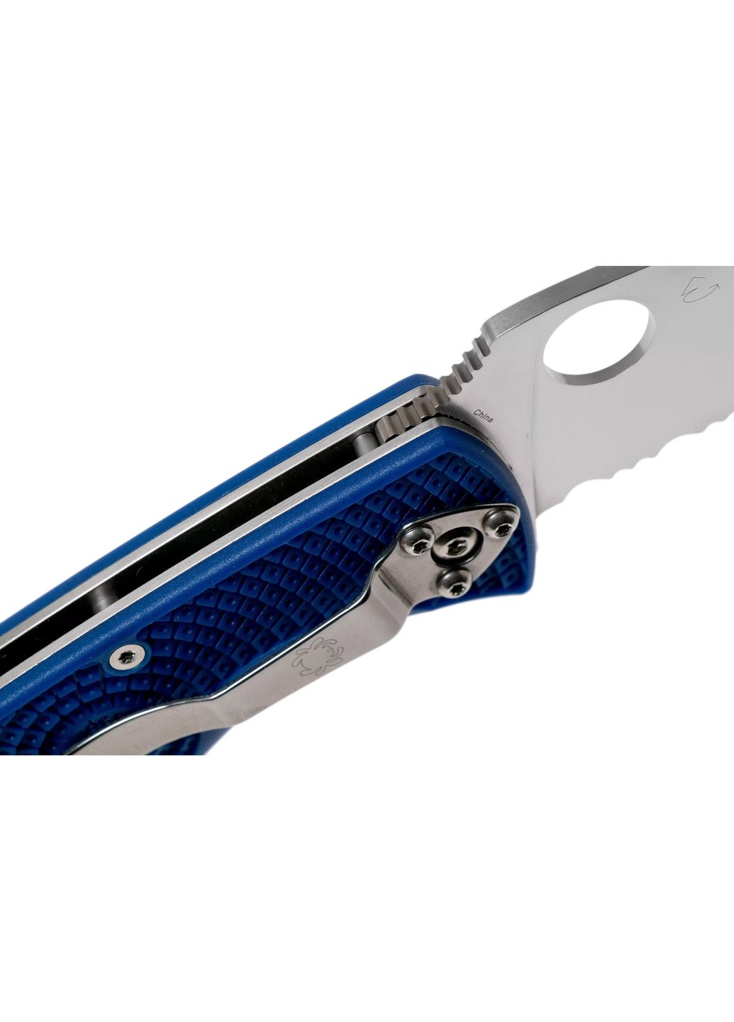 Нож Tenacious S35VN полусеррейтор Blue (C122PSBL) Spyderco (257256982)