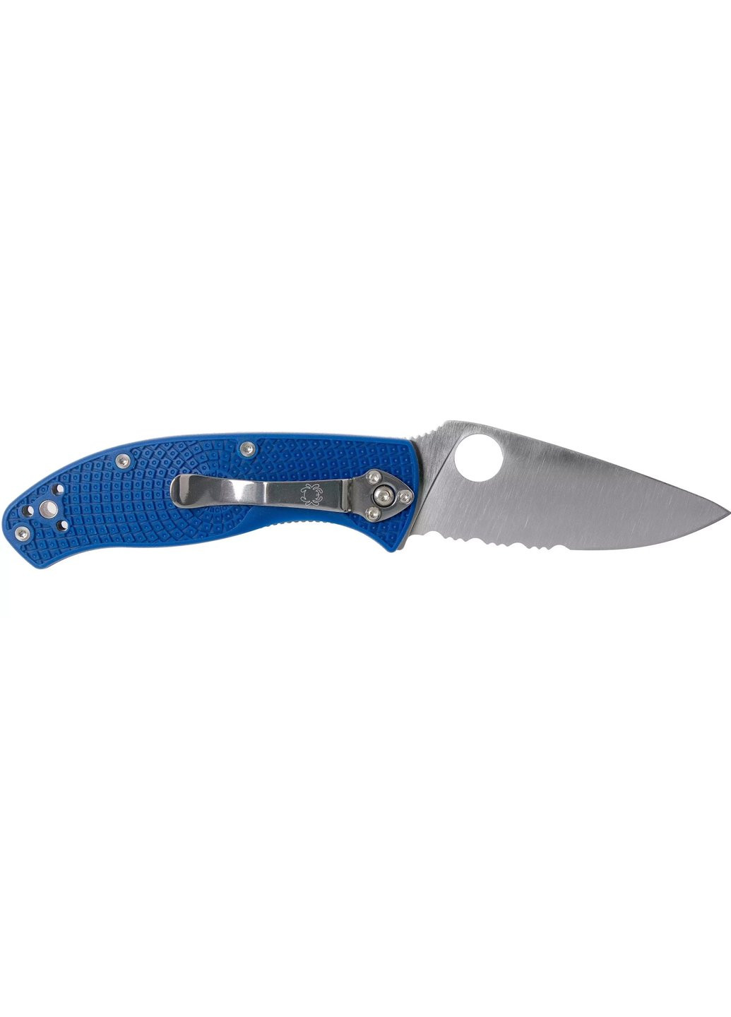 Нож Tenacious S35VN полусеррейтор Blue (C122PSBL) Spyderco (257256982)