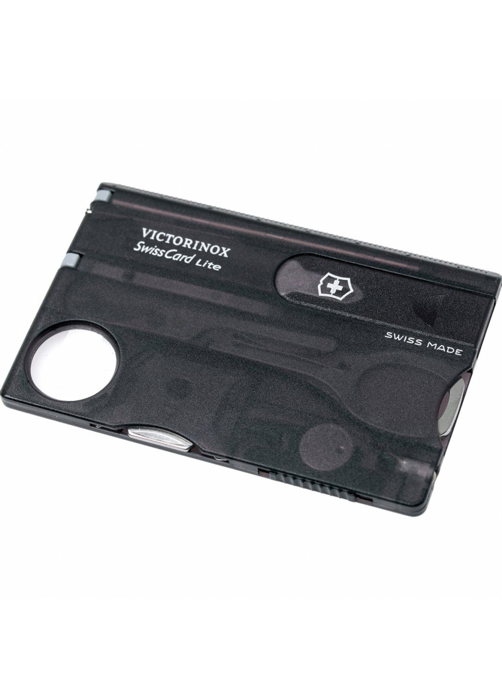 Ніж SwissCard Lite Transparent Black (0.7333.T3) Victorinox (257224008)