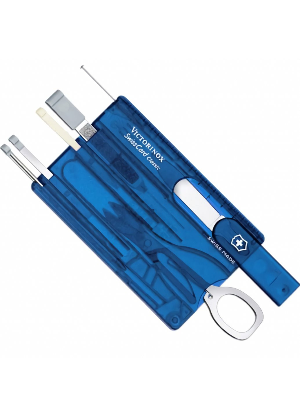Нож SwissCard Transparent Blue (0.7122.T2) Victorinox (257224940)