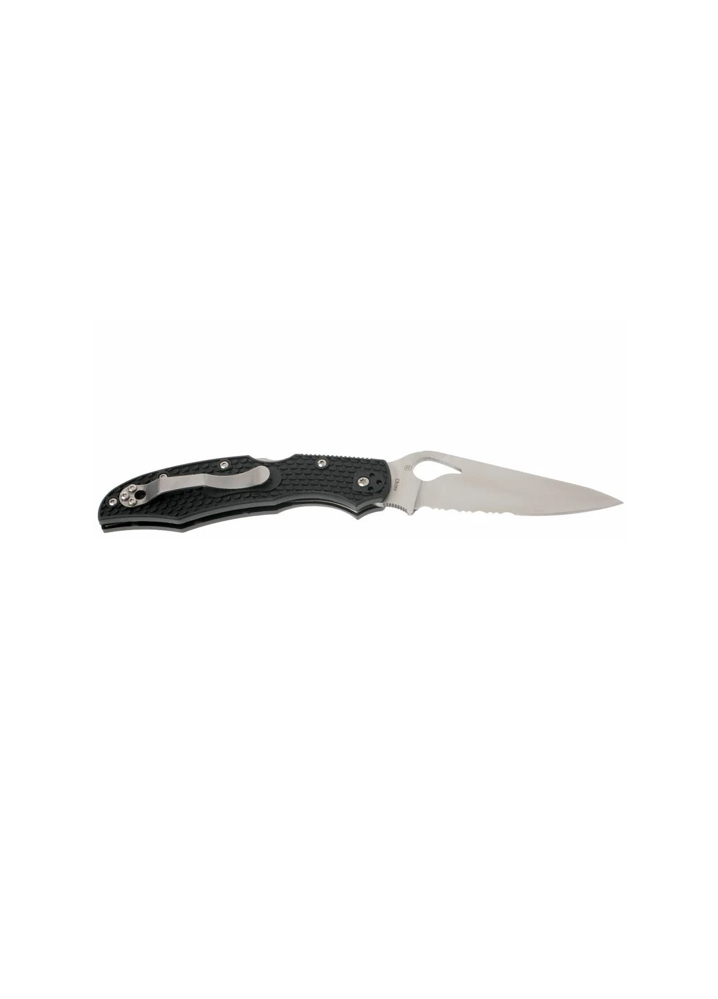 Нож Byrd Cara Cara 2, FRN, полусеррейтор (BY03PSBK2) Spyderco (257225163)