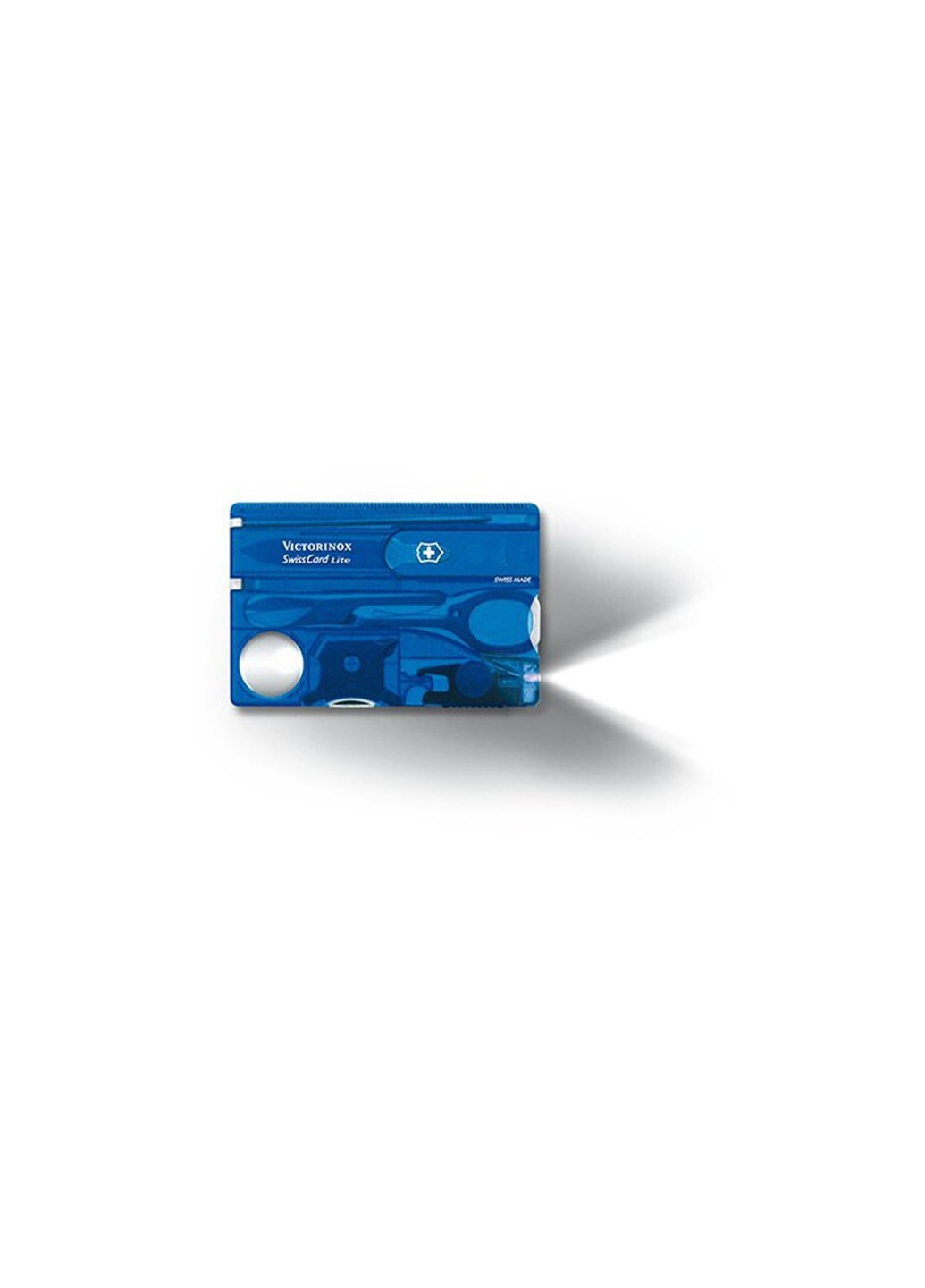 Нож SwissCard Lite Transparent Blue (0.7322.T2) Victorinox (257223092)