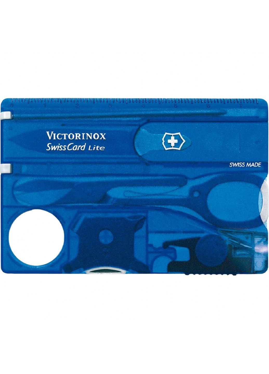 Нож SwissCard Lite Transparent Blue (0.7322.T2) Victorinox (257223092)