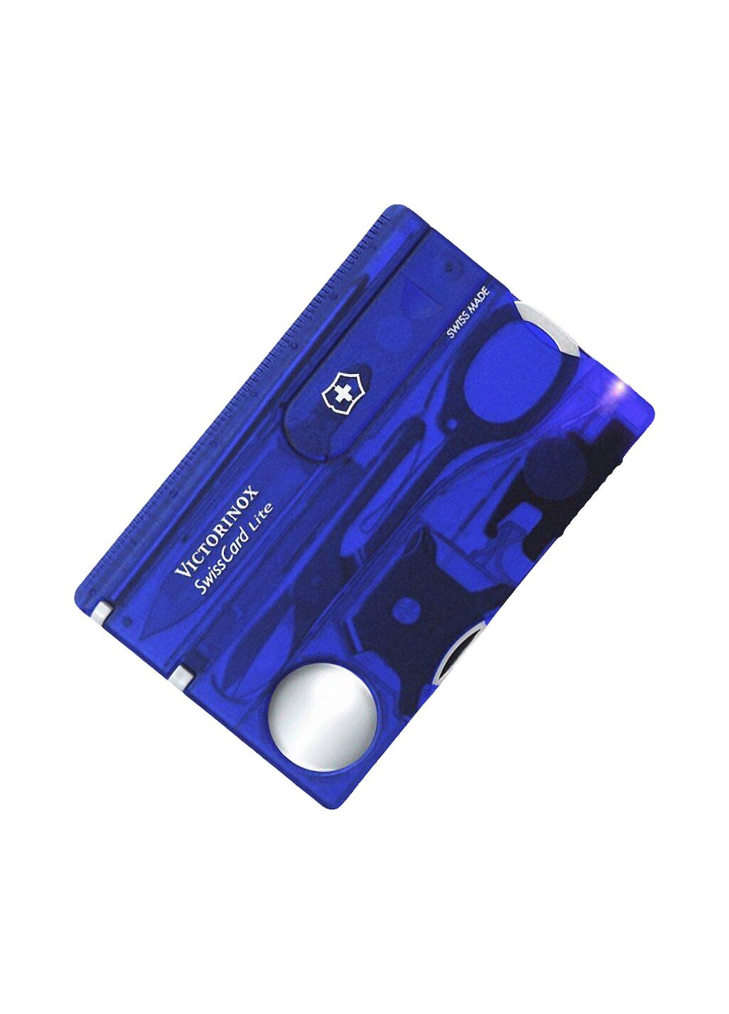Нож SwissCard Lite Transparent Blue (0.7322.T2) Victorinox (257223092)