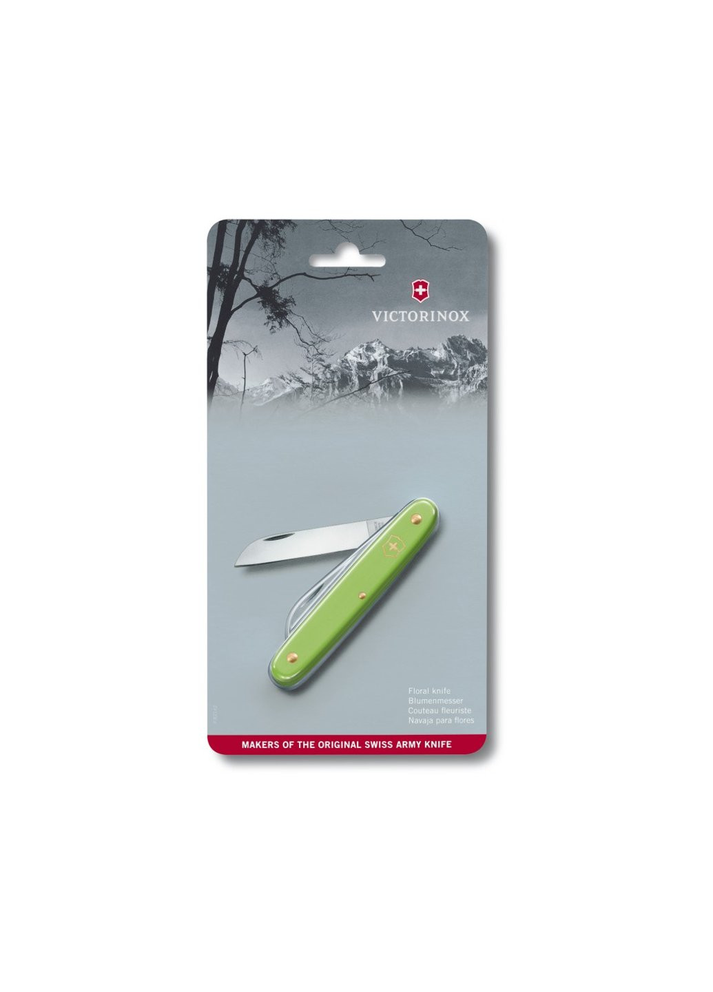 Ніж Floral Matt Green Blister (3.9050.47B1) Victorinox (257224075)