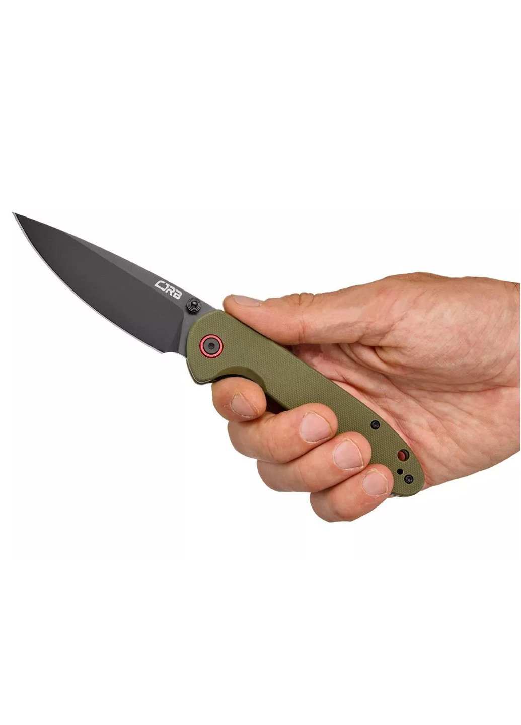 Ніж Feldspar Black Blade G10 Green (J1912-BGNF) CJRB (257223746)
