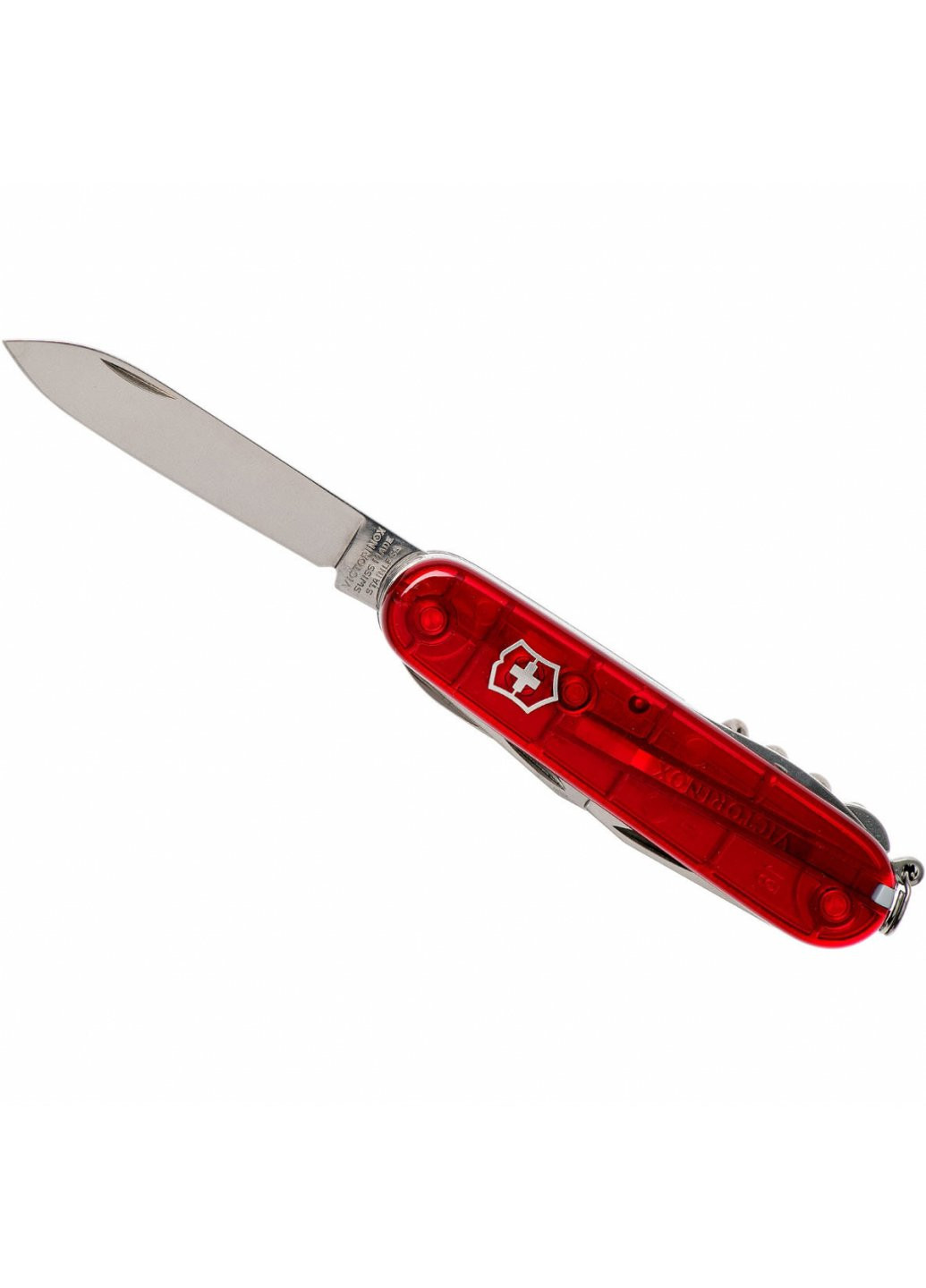 Нож Climber Transparent Red Blister (1.3703.TB1) Victorinox (257223130)