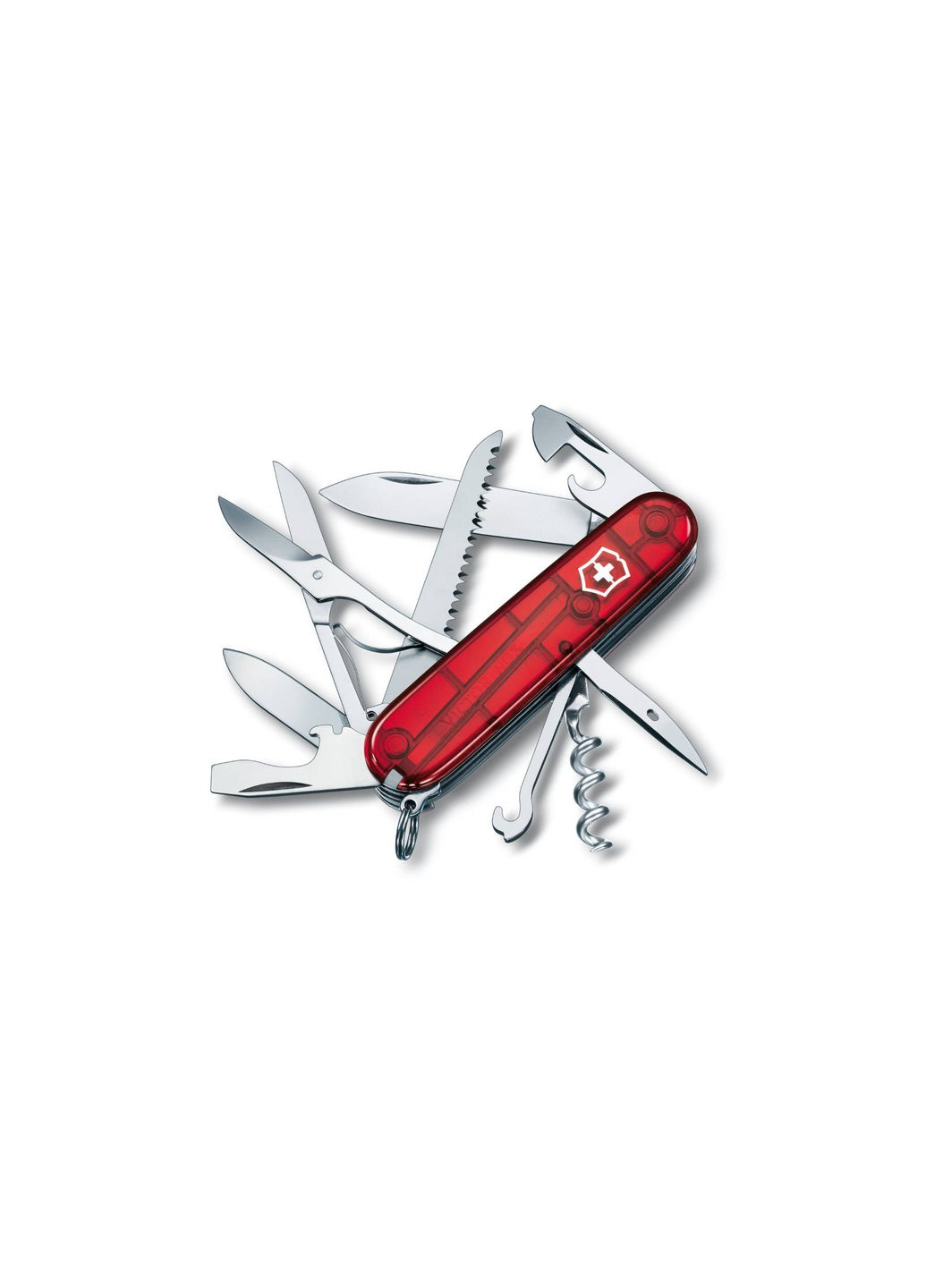 Нож Huntsman Transparent Red (1.3713.T) Victorinox (257224055)