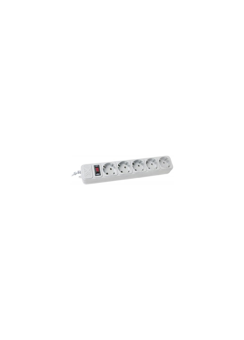 Сетевой фильтр питания SPM5-G-15G grey, 4.5 м кабель, 5 розеток (SPM5-G-15G) Maxxter (257224356)