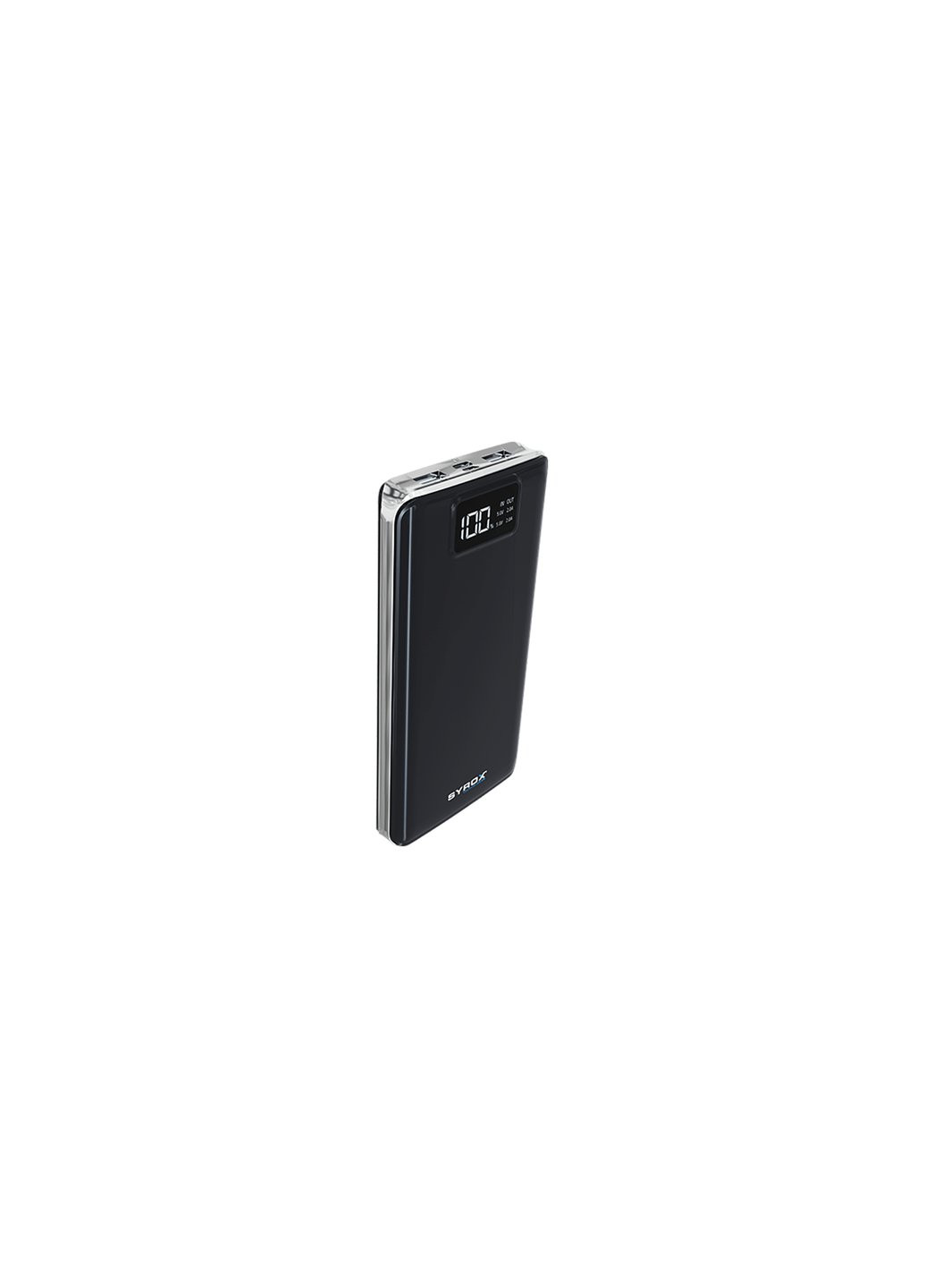 Батарея универсальная PB107 20000mAh, USB*2, Micro USB, Type C, black (PB107_black) Syrox