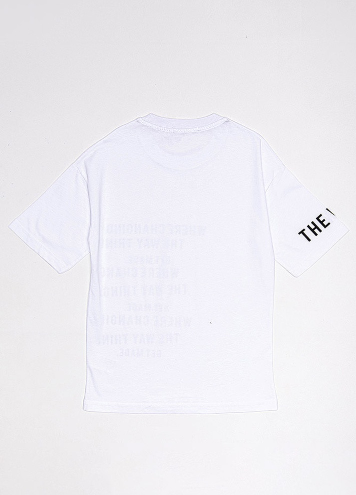 Белая летняя футболка для мальчика Ada Yildiz