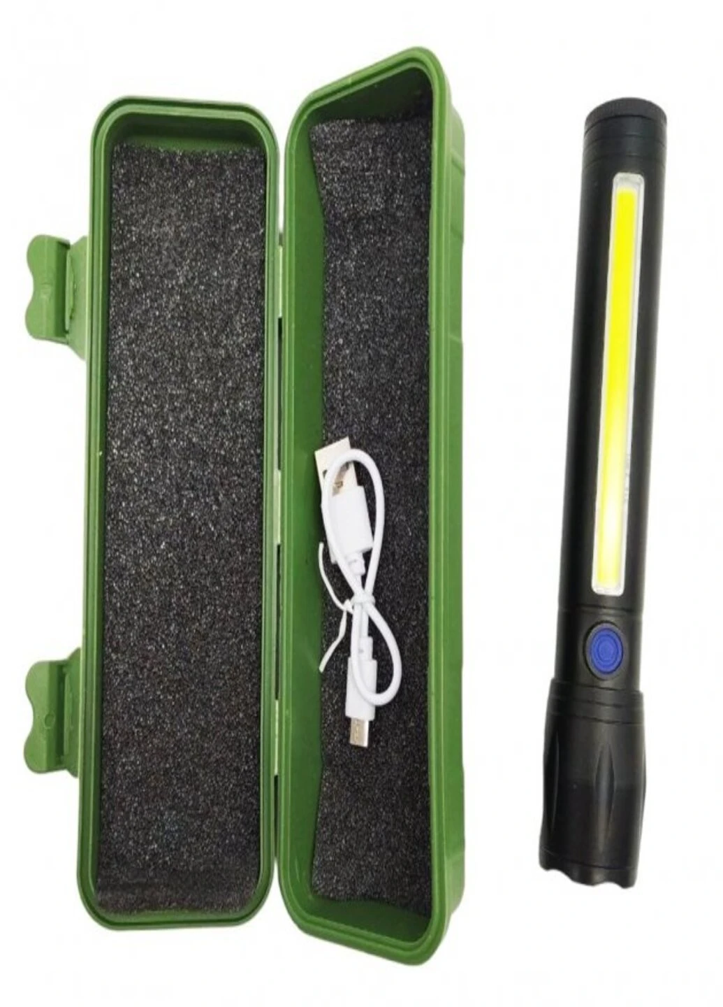 Ліхтар ручний з боковим підсвічуванням BL C73/ 8132/ P50 COB + USB CHARGE Bailong (257235127)