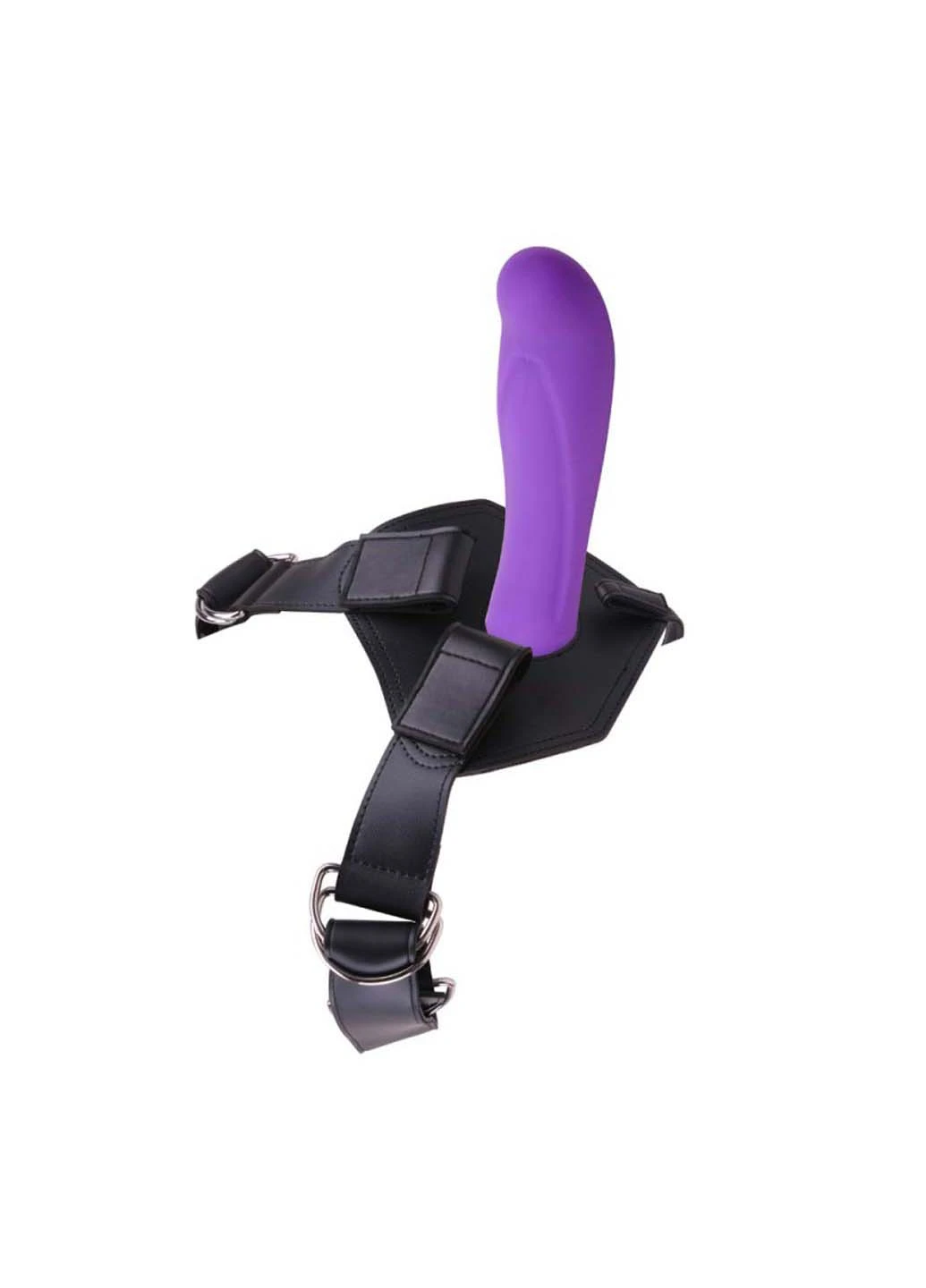 Страпон фіолетовий на ремінцях Amor Strap-On Chisa (257235720)