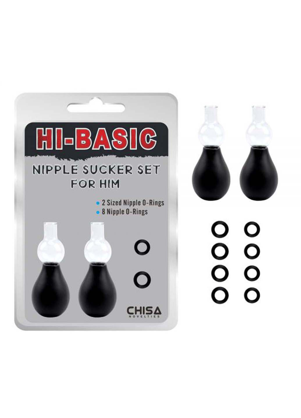 Вакуумные присоски на соски Nipple Sucker Set for Him Chisa (257235599)