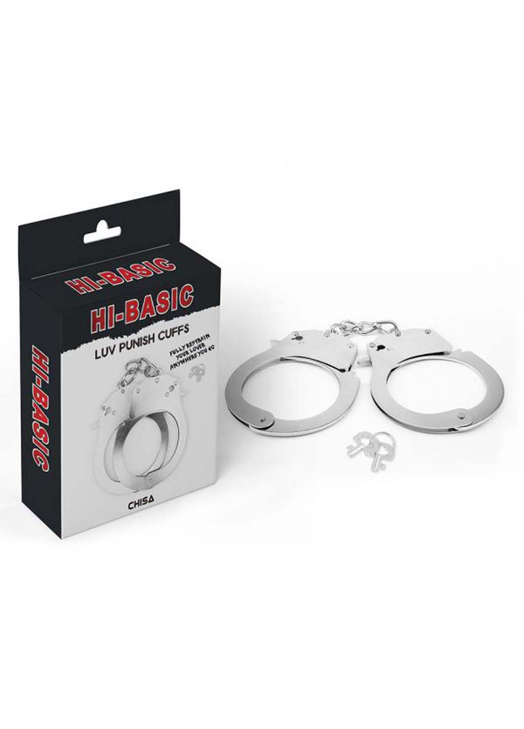 Металлические прочные наручники Luv Punish Cuffs Chisa (257235630)