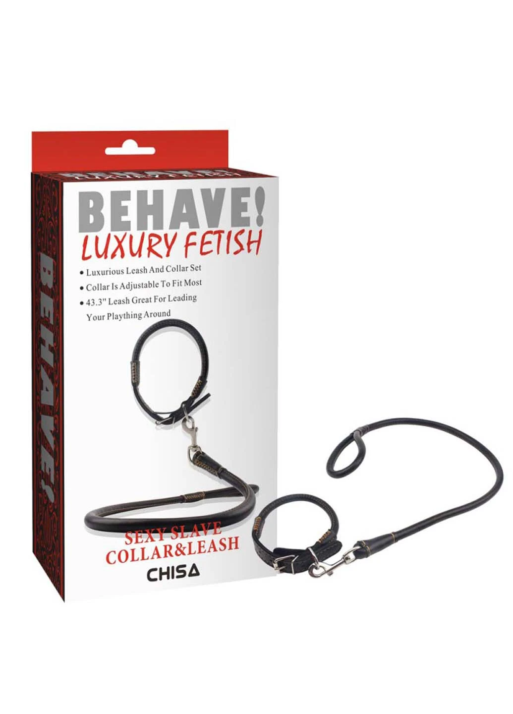Нашийник з повідцем Sexy Slave Collar and Leash Chisa (257235772)