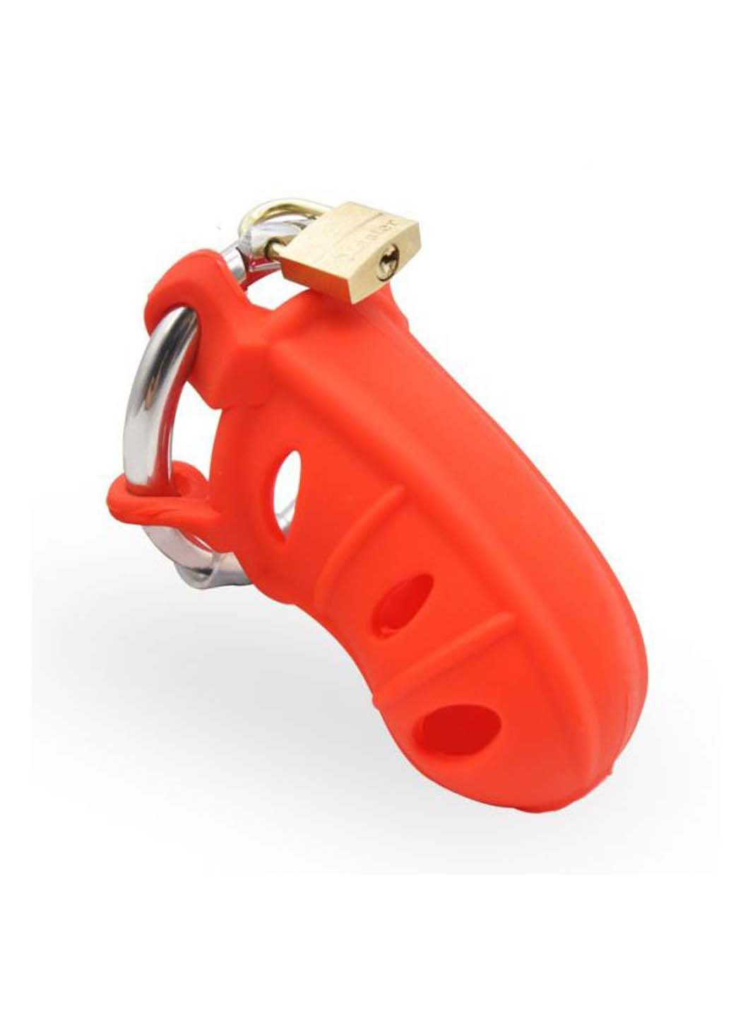 Чоловічий силіконовий пояс вірності Male Silicone Chastity Cage Bdsm4u (257235944)