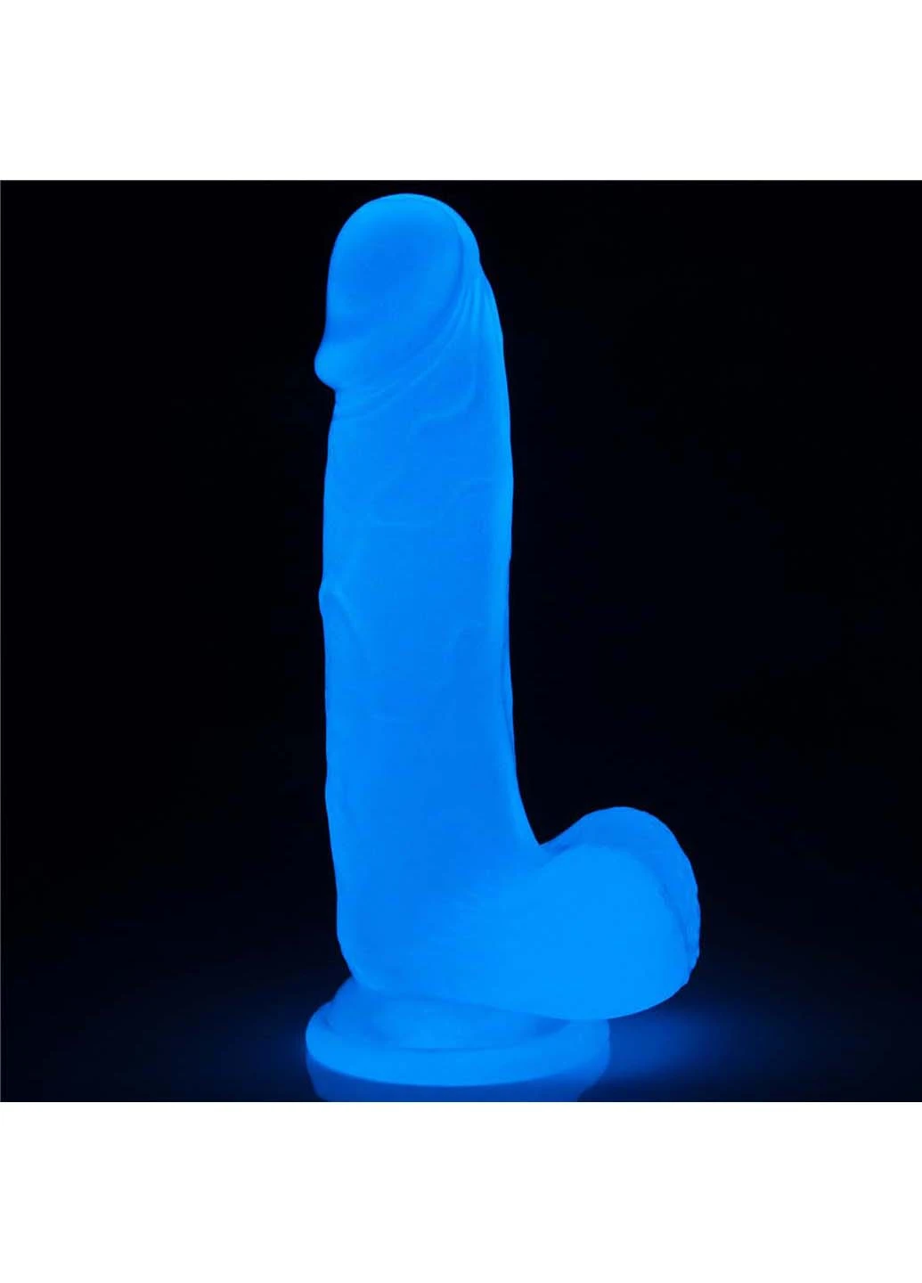 Фалоімітатор, що світиться на присосці Lumino Play Dildo 7.5 Lovetoy (257235829)