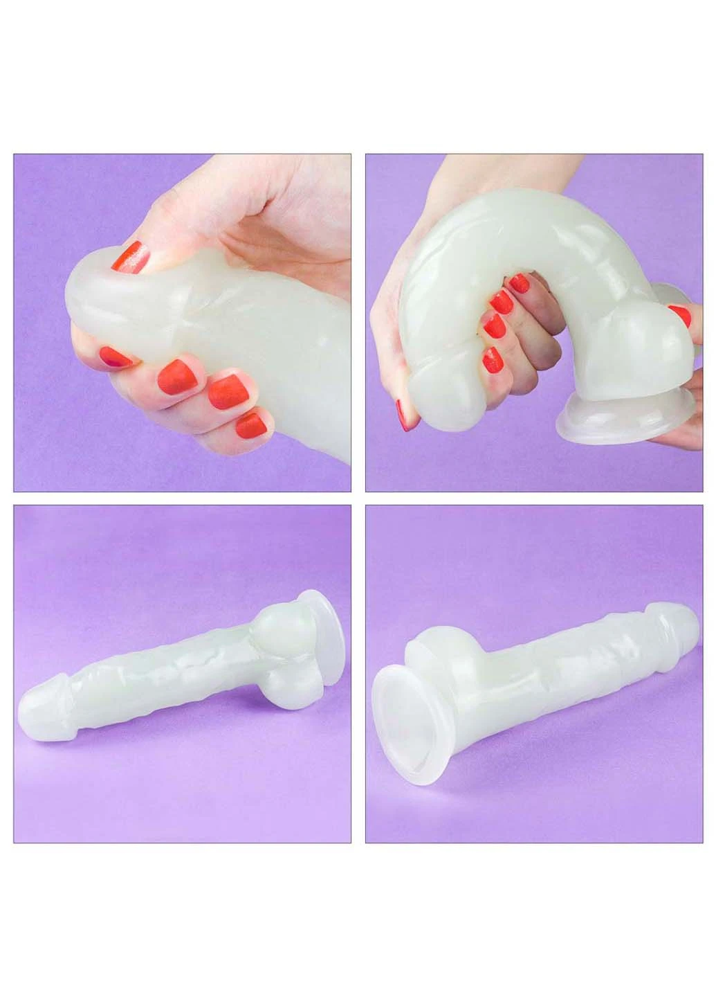 Фалоімітатор, що світиться на присосці Lumino Play Dildo 8.5 Lovetoy (257235865)