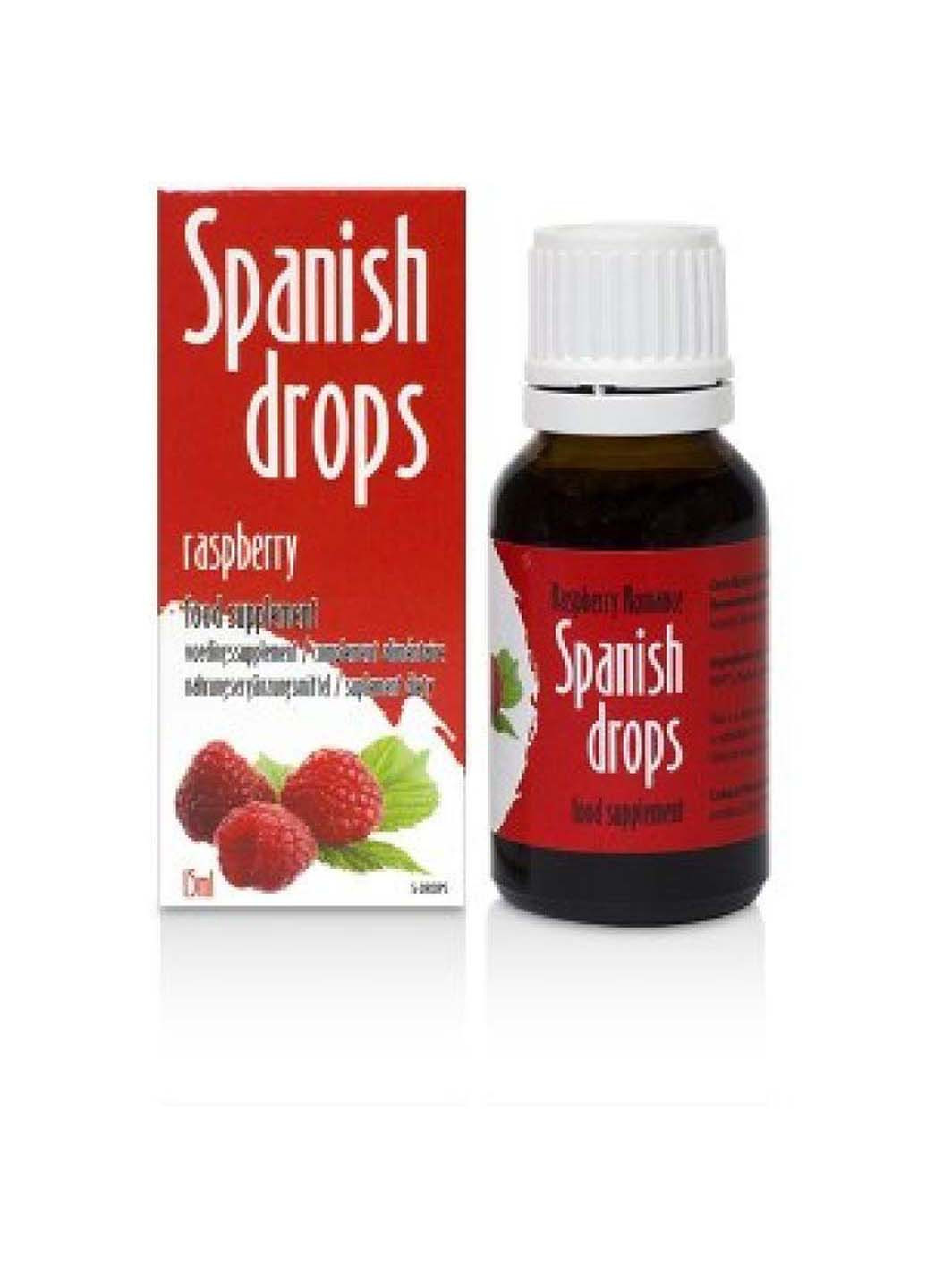Збудливі краплі Spanish Drops Raspberry Romance 15мол Cobeco Pharma (257235984)