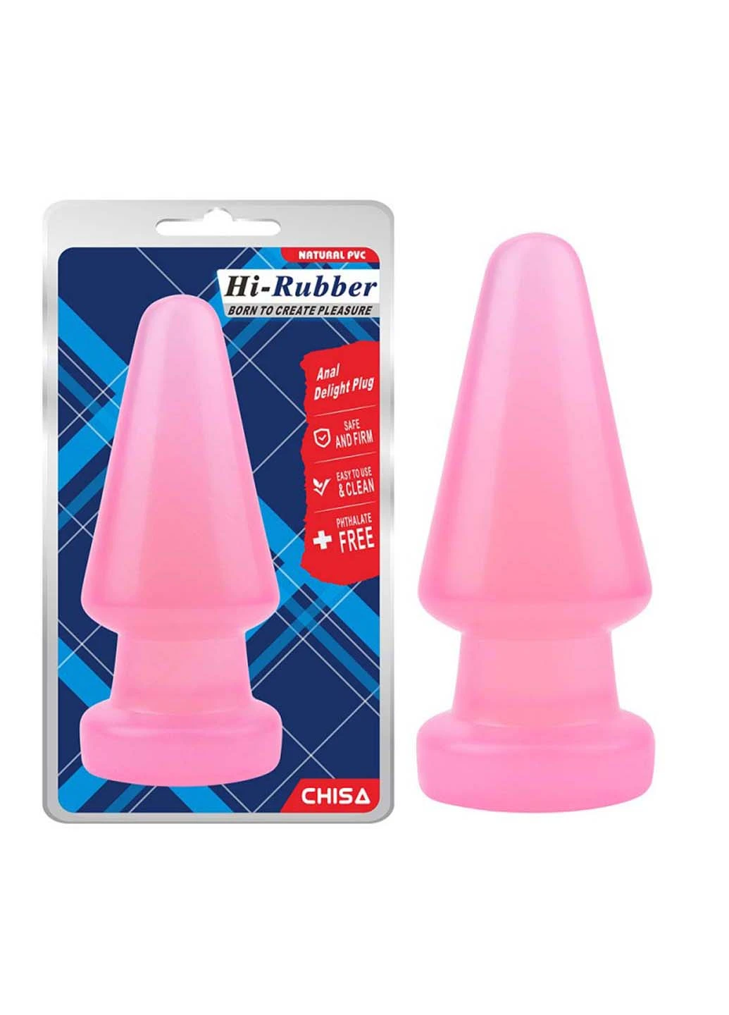 Крупная анальная пробка Anal Delight Plug Chisa (257235584)