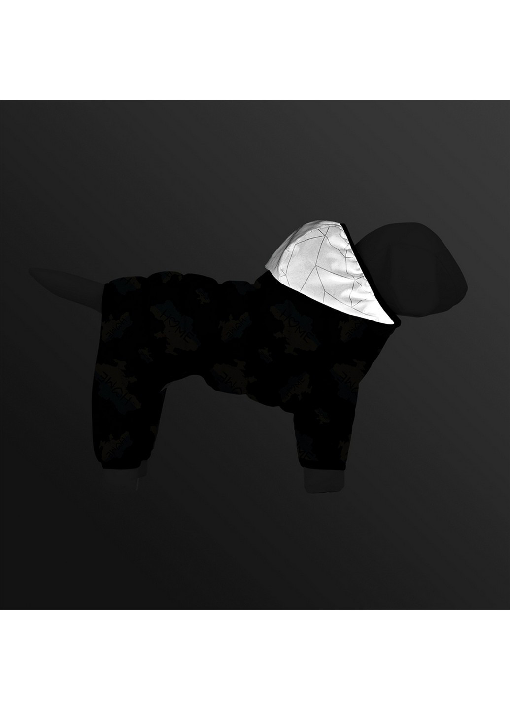 Стильный комбинезон для собак рисунок "Дом" S30 WAUDOG (257248079)