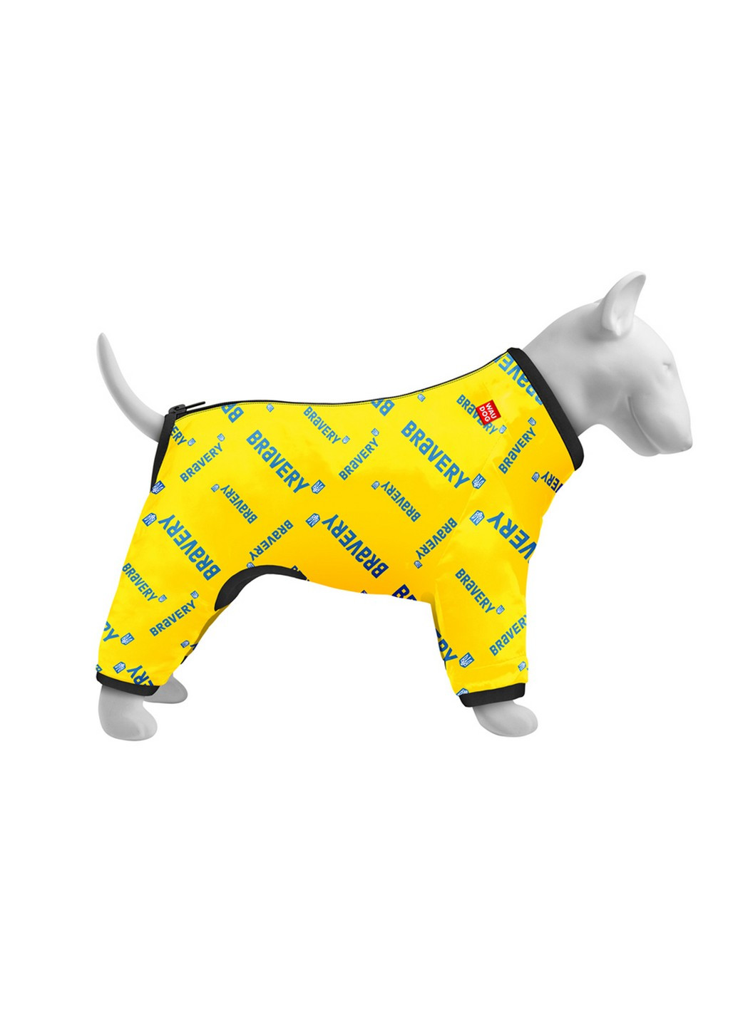 Куртка-дощовик для собак малюнок "Сміливість" M47 WAUDOG (257250827)
