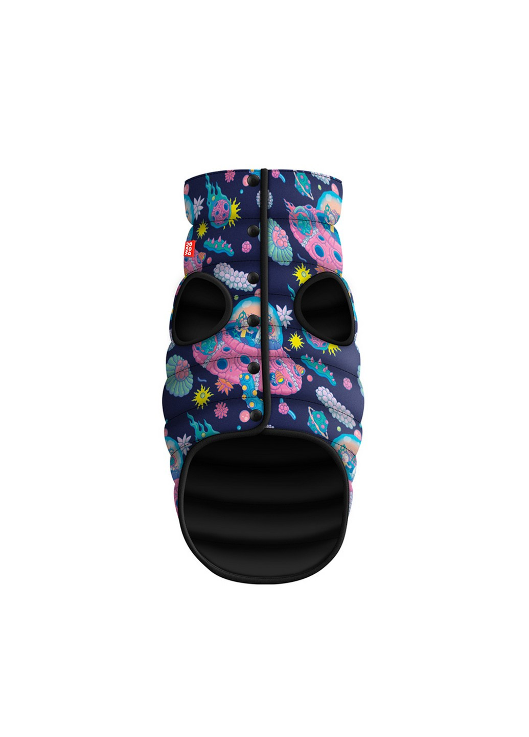 Куртка-ветровка для собак рисунок "Рик и Морти 1" L55 WAUDOG (257249252)